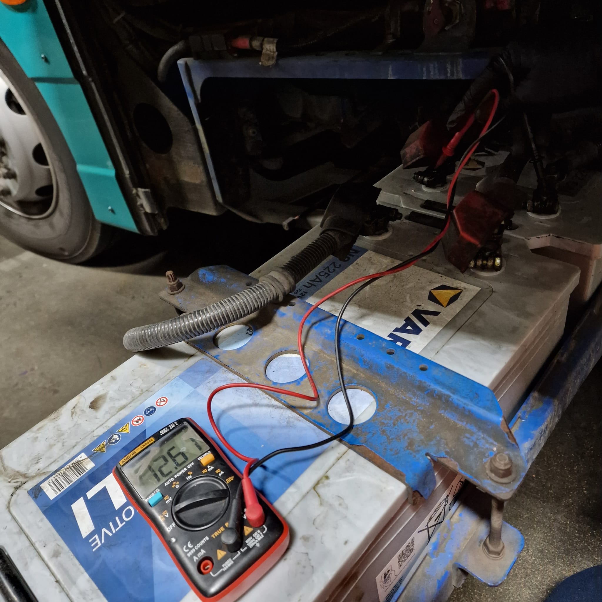 Battery location
